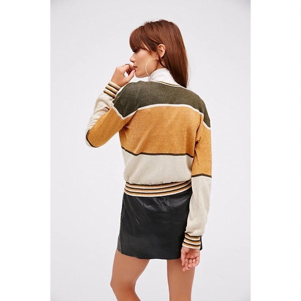 Free People | Gold Dust Pullover